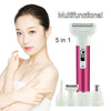 5 in 1 Lady Electric Women Shaver Facial Hair Removal Bikini Leg Body Epilator