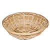 Vintage Round Baskets Set Of 10 Natural Bamboo Wicker Bread Storage Hamper Trays