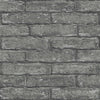 Realistic 3D Vintage Brick Effect Rustic Stone Grey Textured Vinyl Wallpaper