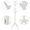 8 Hooks Wooden Coat Stand Coat/Jacket/Hat/ Clothes Hanger Floor Standing Rack