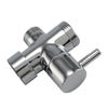 Round Shower 3 Way Diverter Valve Part Water Segregator Handheld Replacement New