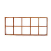 Vintage Wooden Storage Unit Wall Floating Shelves Storage Display Shelf Cabinet
