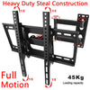 LCD LED Corner TV Wall Bracket 30 32 40 47 50 55 inches Tilt Swivel Universal CC