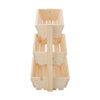 2/3 Tier Fruit Vegetable Wood Stand Storage Basket Holder Display Rack Organiser