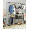 Heavy Duty Clothes Rail Rack Garment Hanging Display Stands Shoe Storage Shelfs