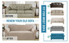 1/2/3 Large Seater Jacquard Sofa Cover Couch Slipcover Stretch Elastic Protector