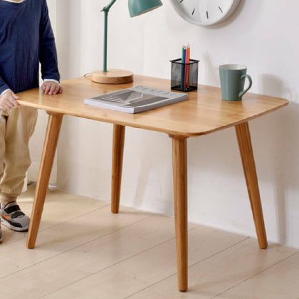 Strong Wood Dining Table Coffee Laptop Study Writing Desk Small Kitchen Home