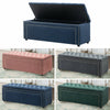 Large Chesterfield Storage Ottoman Bench Box Widnow Seat Stool Bedroom Footstool