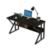 PC Computer Desk Home Office Study Desk Writing Table Workstation W/Shelf UK