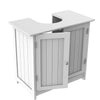 New Bathroom Sink Cabinet Under Basin Unit Cupboard Storage Furniture White/Grey