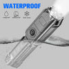 Rechargeable Focusing 3 Working Modes LED Flashlight USB Zoom Torch Waterproof