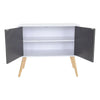 Scandinavian Style TV Stand Sideboard Storage Cabinet Media Entertainment Unit