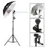 Vamery Continuos Lighting Black White Green Screen Umbrella Light Stand Kit UK