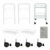 2/3/4/5 Tier Kitchen Storage Rack Wheel Trolley Food Vegetable Fruit Cart Drawer