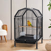 Large Bird Cages Parrot Cage Rolling Wide Flight Cage for Budgie Parakeet Conure