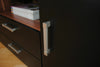 Large 2 Door 2 Drawer Sideboard Black White Grey Cupboard TV Cabinet Furniture
