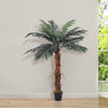 Large Artificial Palm Tree with Pot Realistic Fake Tropical Plant Indoor Outdoor