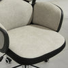 Vinsetto Modern Office Chair Ergonomic Padding High Back Swivel Beige Grey