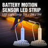 Battery LED Strip Light PIR Motion Sensor Lights Stairs Hallway Bed Cabinet Lamp