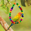 15 Pack Parrot Set Toys Metal Rope Small Ladder Stand Budgie Cockatiel Cage Bird