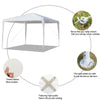 Gazebo Marquee Party Tent No Sides Waterproof Garden Patio Outdoor Canopy 3x3m