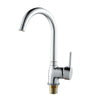 Kitchen Sink Mixer Taps Swivel Spout Single Lever Tap Mono Modern Chrome Faucet