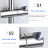 Adjustable Strong Chrome Shower Head Riser Rail Clamp Bracket Holder 19-25mm