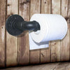 Wall Mounted Toilet Roll Holder Paper Tissue Stand Bathroom Round Pipe UK