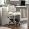 Cushioned Computer Gaming Desk Office Chair Executive Swivel Leather Home Desk