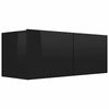 Modern Small TV Unit Cabinet Stand Coffee Table 2 doors coffee table tv stereo