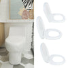 O/U/Square Shape Design WC Toilet Seat Soft Close Top Fix Quick Release Hinge UK