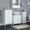 2/4 Drawer Bedside Table Chest Cabinet Storage Nightstand Floor Unit Furniture