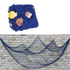 Nautical Fishing Net Seaside Wall Beach Party Sea Shells Home Garden Decor