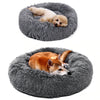 Pet Dog Cat Bed M/L/XXL/3XL/4XL-sized Luxury Shag Warm and Fluffy Donut Cushions