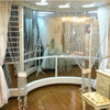 99FT Garland Diamond Acrylic Crystal Bead String Curtain Party Wedding DIY Decor