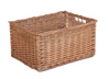 Willow Wicker Storage Baskets Brown Large Medium Small Drawer Hamper