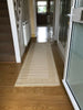 Machine Washable Non Slip Greek Key Kitchen & Hall Runners Rugs Mats Black Grey