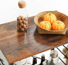 Industrial Sofa End Table Small Console Unit Vintage Side Rustic Kitchen Table