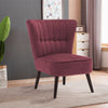 Velvet Shell Scallop Accent Occasional Chair Armchair Dining Furniture Bedroom