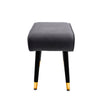 NEW Velvet Seat Footrest Pouffe Footstool Stool Padded Ottoman Sofa Bench Chair