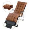Lounger Recliner Outdoor Replacement Cushion Garden Pads Sun Bed Patio Furniture