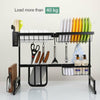 Over Sink Dish Drying Rack Space Saver Utensils Holder Kitchen Storage Organizer