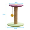 Cat Scratching Post Pet Kitten Activity Center Climbing Tree with Hanging Ball