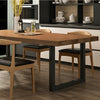 2 x Bench Set Legs Industrial Designer Metal Steel Bench/Coffee/Side Table Legs