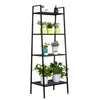 Widen 4-Tier Ladder Shelf Bookcase Bookshelf Plant Flower Stand Storage Metal