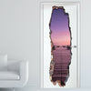 Walplus Wall Sticker 3D Serenity Door mural Decals Art Room Home Decorations