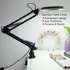 LED Clamp Reading Eyecare Table Light USB Flexible Swing Arm Desk Lamp Foldable