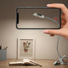 LED USB Clip On Flexible Desk Lamp Dimmable Memory Bed Read Table Study Light UK