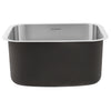 Modern Stainless Steel Kitchen Sink Small Catering Single Bowl w/ Drainer Waste