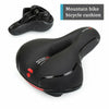 Big Bum Bicycle Seat Extra Wide MTB Bike Saddle GEL Comfort Sporty Soft Padded